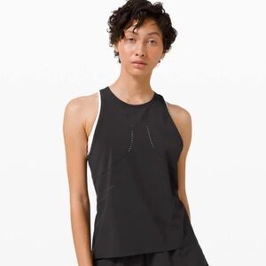 Lululemon, Find Your Pace Tank, black, size 6